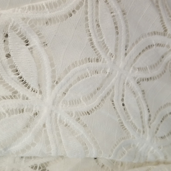 💕TRINA TURK💕 Pacheco Wrap Crochet Dress ~ Swimsuit Cover-Up White NWOT - Picture 15 of 16